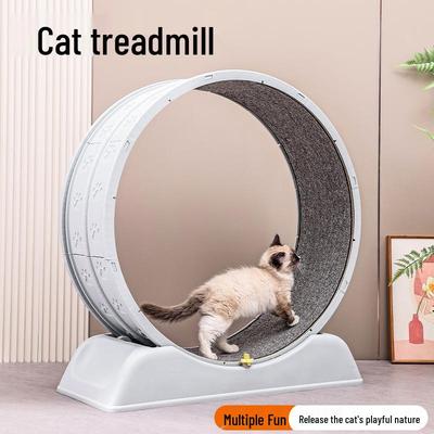Quiet Exercise Wheel & Large Climbing Tree for Cats and Dogs