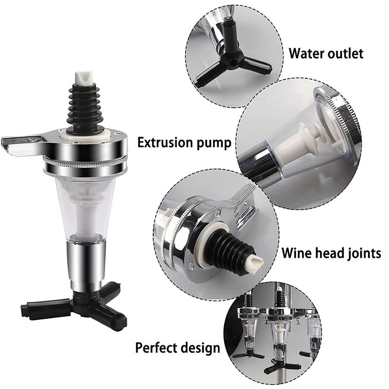 25ml/30ml/45ml Liquor Dispenser Bar Measure Pub Dispenser Leakproof Wine Pourer Drink Wine Cocktail Dispenser For Home Bar