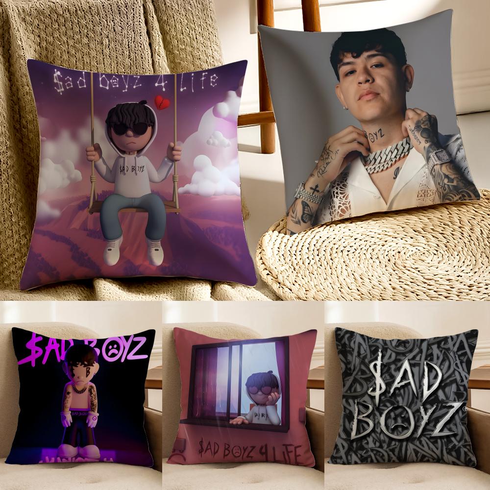 Regional Mexican Singer Sad Boy JJunior H Cushion Cover Pillowcase Antidustmite living Room Sofa Decor Cushion Room