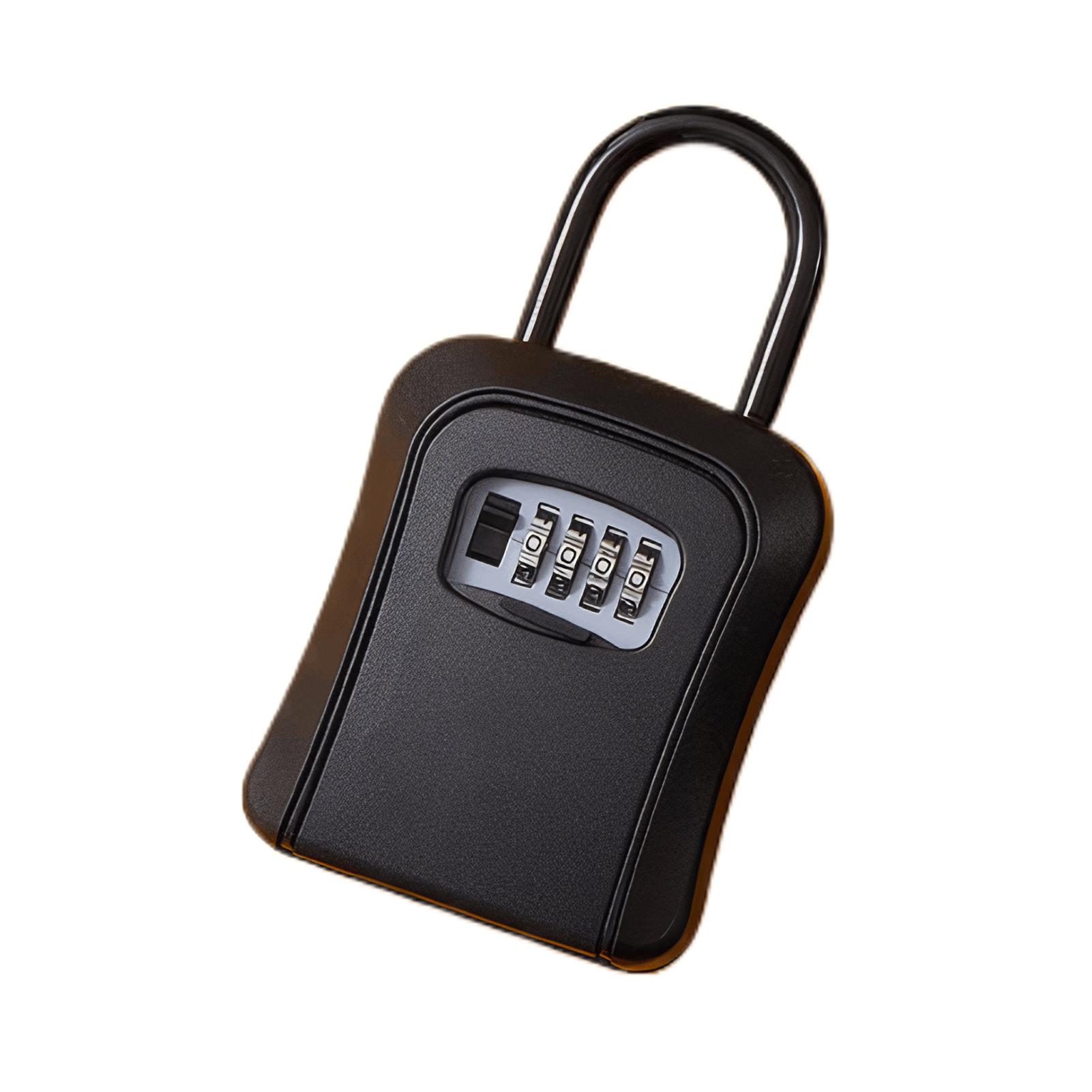 

ABS открытый навесной замок кодовый сейф с замком простая установка органайзер для хранения ключей из ABS