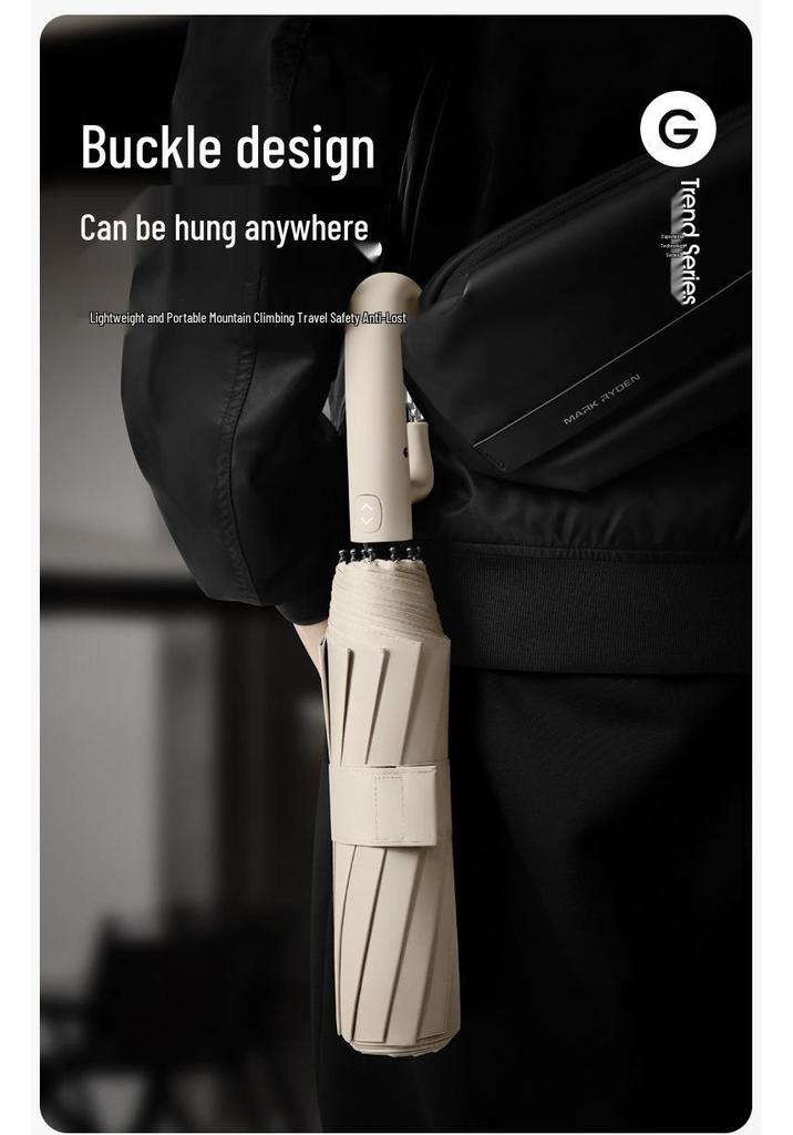 New Arrival Auto Open Password Lock Umbrella – Secure & Anti-Lost for Men & Women, Customizable for Advertisements