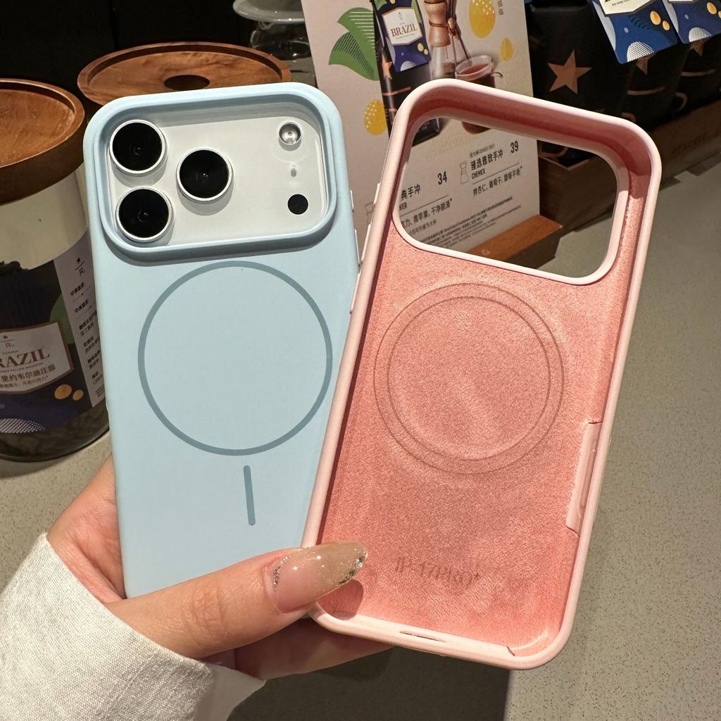 Applicable to iPhone11Promax fine ring magnetic suction liquid silicone mobile phone case Apple 11 solid color all-inclusive protective case