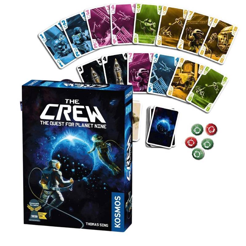 The Crew The Quest For Planet Nine Card Board Game Kosmos New Sealed Party Toy