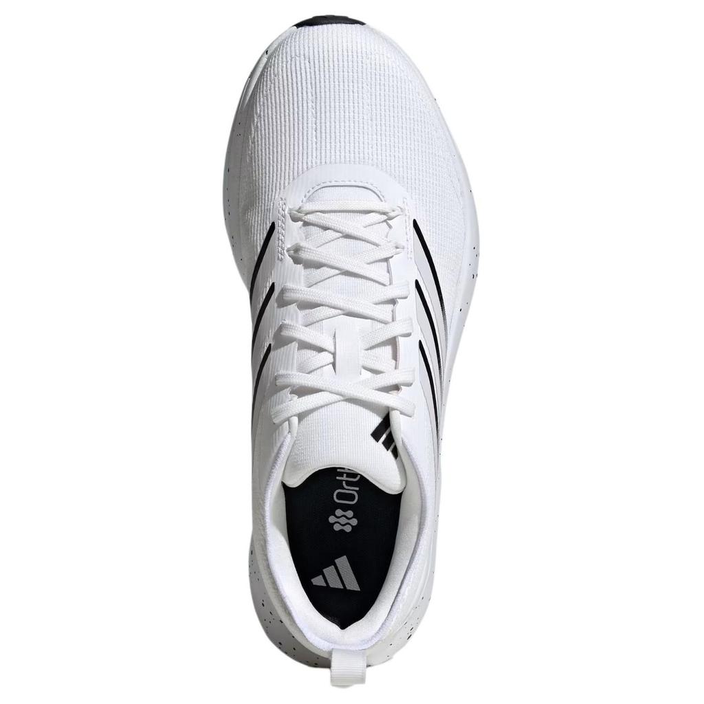 Adidas Jogit Anti Slip Wear Resistant Low Top Running Shoes Men's White Sneakers JR0862