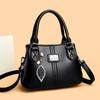 Genuine Brand Top Quality Pu Leather Handbag Women's Tote Messenger Sac Designer Large Capacity 3 Levels Shoulder Crossbody Bags