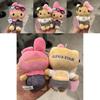 My Melody Plush Keychain For Luggage Travel Bags Gift For Kids And Teens