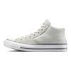 Converse All Star fashionable and comfortable, durable mid-top sneakers for both men and women in white and grey
