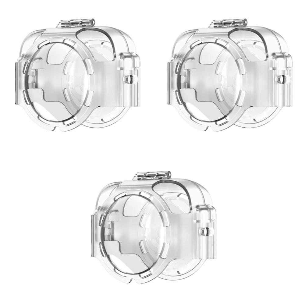 1/2/3Pcs For Insta360 X5 Action Camera Lens Guard Anti-Collision Lens Protector Cover Anti-Scratch Lens Cap Camera Accessories