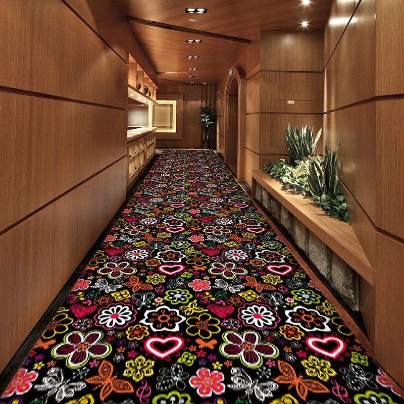 WTEMPO Long Corridor Carpet Stairway Hotel Kitchen Carpe Door Mat Foot Mat Door Mat Entrance Mat