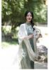 Artistic Tassel Knit Qipao Cardigan Cloak: Versatile Solid Color Shawl Women’s Coat