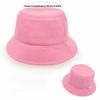 Sun Visor Kids Bucket Hat Solid Color Fisherman Cap Casual Children Panama Hat  Outdoor