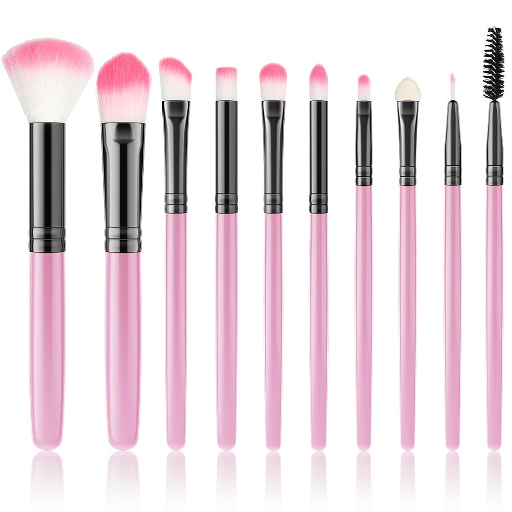8-32pcs Pink Makeup Brush Set Soft Fluffy Premium Professional Cosmetic Foundation Powder Eyeshadow Blending Beauty Tool