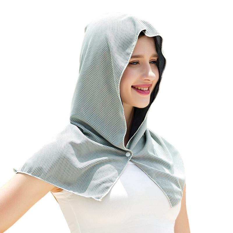 Reusable Quick Drying Sports Towel Scarf Outdoors Sun Protecting Cooling Scarf Quick Cooling Outdoors Gears