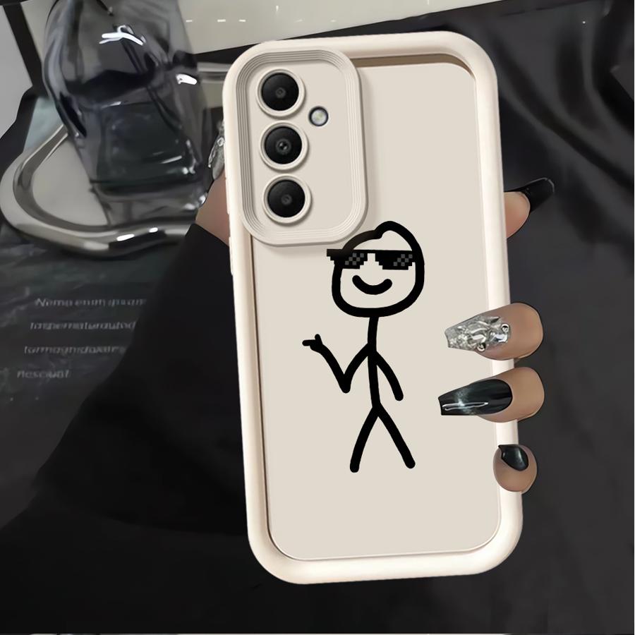 Case for Samsung Galaxy A56 A24 A54 A32 A22 A35 A52 A36 A73 A25 A26 A55 A21s Phone Cover Cartoon Character