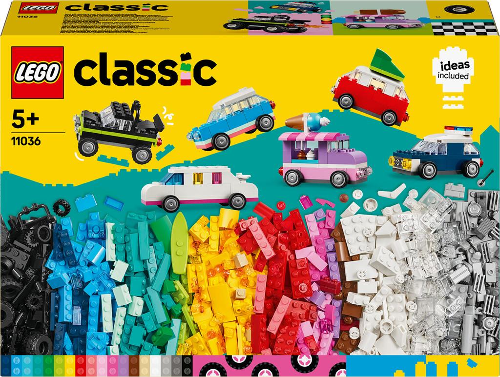 LEGO конструктор Classic – Творческие транспортные средства (11036)