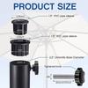 Plastic Umbrella Base Adapter With Screw Fixing For Solar Umbrella Stand And Support Pole
