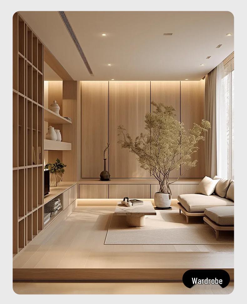 Wood Veneer Self-Adhesive Wallpaper: Thick, Soft, Imitation Wood Grain for Doors, Tables, and Furniture Renovation.