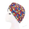 Colorful Muslim Women Inner Hijab Instant Turban Cap Printed Knot Headscarf For Hair Loss Islamic Fashion Under Scarf