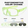 New Pochromic Cycling Glasses Men Women Outdoor Sports Sun Glasses Bike Bicycle Eyewear MTB Baseball Softball Sunglasses