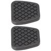 Replacement Brake Clutch Pedal Rubbers 2pcs Easy Installation