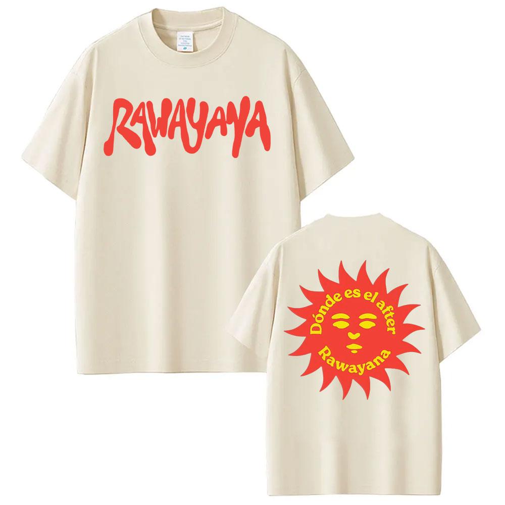 

Rawayana Donde Es El After 2026 New Album Tshirts UNISEX Women Harajuku Retro Short Sleeve Tshirt Summer Cotton Tops Streetwear 4XL