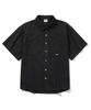 GRAYBLVD Fade Short Sleeve Work Shirt Gkbsh41 (Black)
