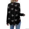 Women's Retro Printed Fashionable Long-sleeved Top
