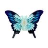 Women Hair Claw Colorful Imitation Butterflies Design Hair Clip Non-Slip Secure Grip Back Head Hair Clip Hair Accessories