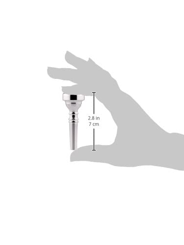 Bach Cornet Mouthpiece 1 1/2B Silver Plated Finish