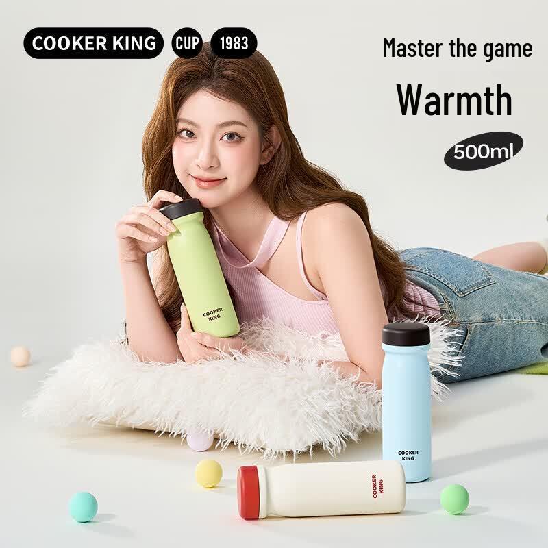COOKER KING 500ml Lightweight Insulated Portable Pocket Cup