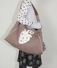 Nofficial Noffice Reversible Berry Leopard Shoulder Bag Brown