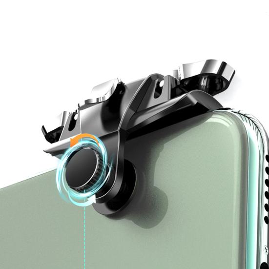 1 Pair C10 Game Joystick Sensitive High Strength Lightweight Bidirectional Auxiliary Phone Gaming Controller Button for iPhone