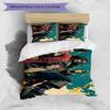 3pcs Duvet Cover Set (1*Duvet Cover + 2*Pillowcase, Without Core), Captain Jack Sparrow Print Bedding Set, Bedroom Decor, All‑Season, Gift
