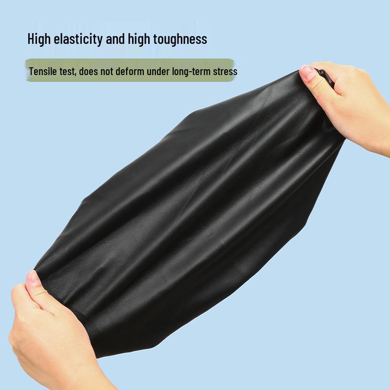 Electric Bicycle Seat Cover - Leather, Waterproof, Sun Protection, All-Season Cushion