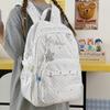 Schoolbag Junior High School Student Leisure Travel Backpack New Ins Wind Star Backpack Female Student Cute Large Capacity Schoolbag