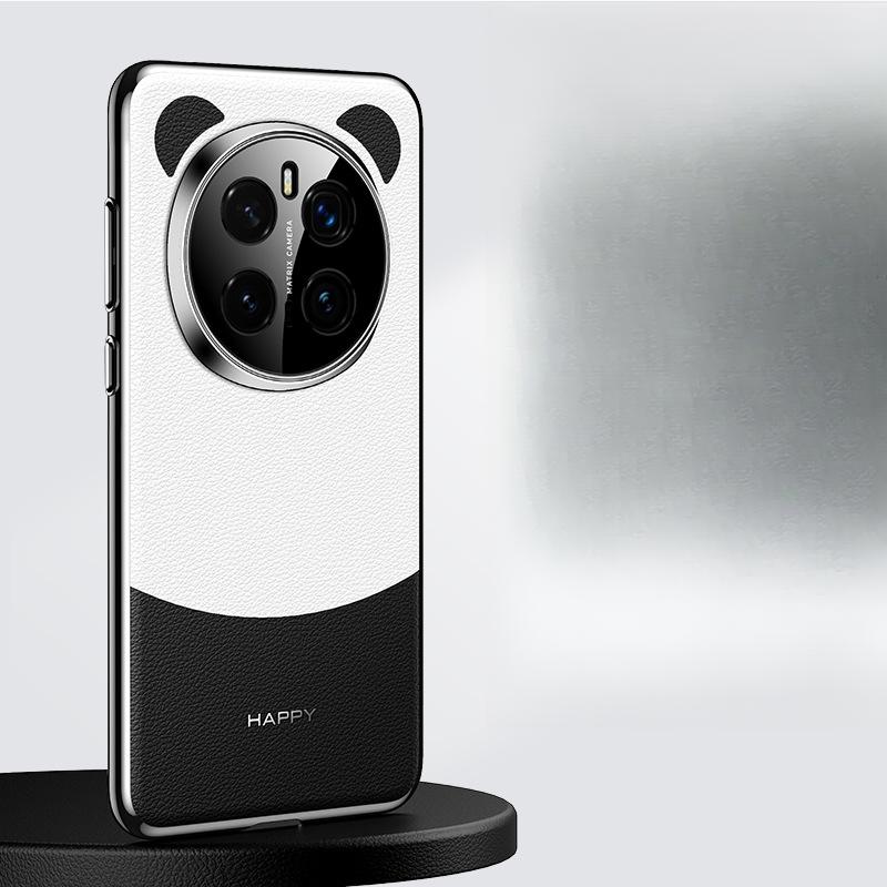 

Подходит для чехла для телефона Honor Magic7pro Сращивание цвета панды HONOR Мужской 6pro Противоударный Полностью закрывающий кожаный чехол Honor magic 6