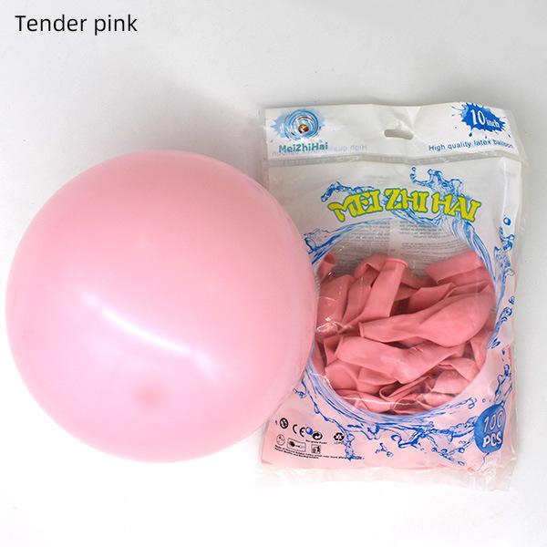 10-Inch Retro Transparent Wedding & Birthday Balloon Set
