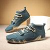 Martin Boots Spring and Summer Popular High-top Octopus Men's and Women's Shoes Men's Casual Short Boots