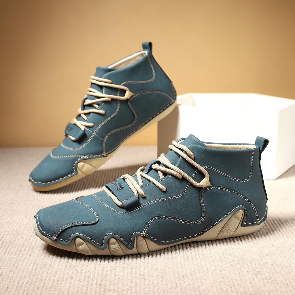 Martin boots spring and summer popular high-top octopus men's and women's shoes men's casual short boots