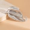 Sophisticated Alloy Irregular Leaf Brooch Trendy Fashion Lapel Pin Accessories for Business Meetings and Social Event