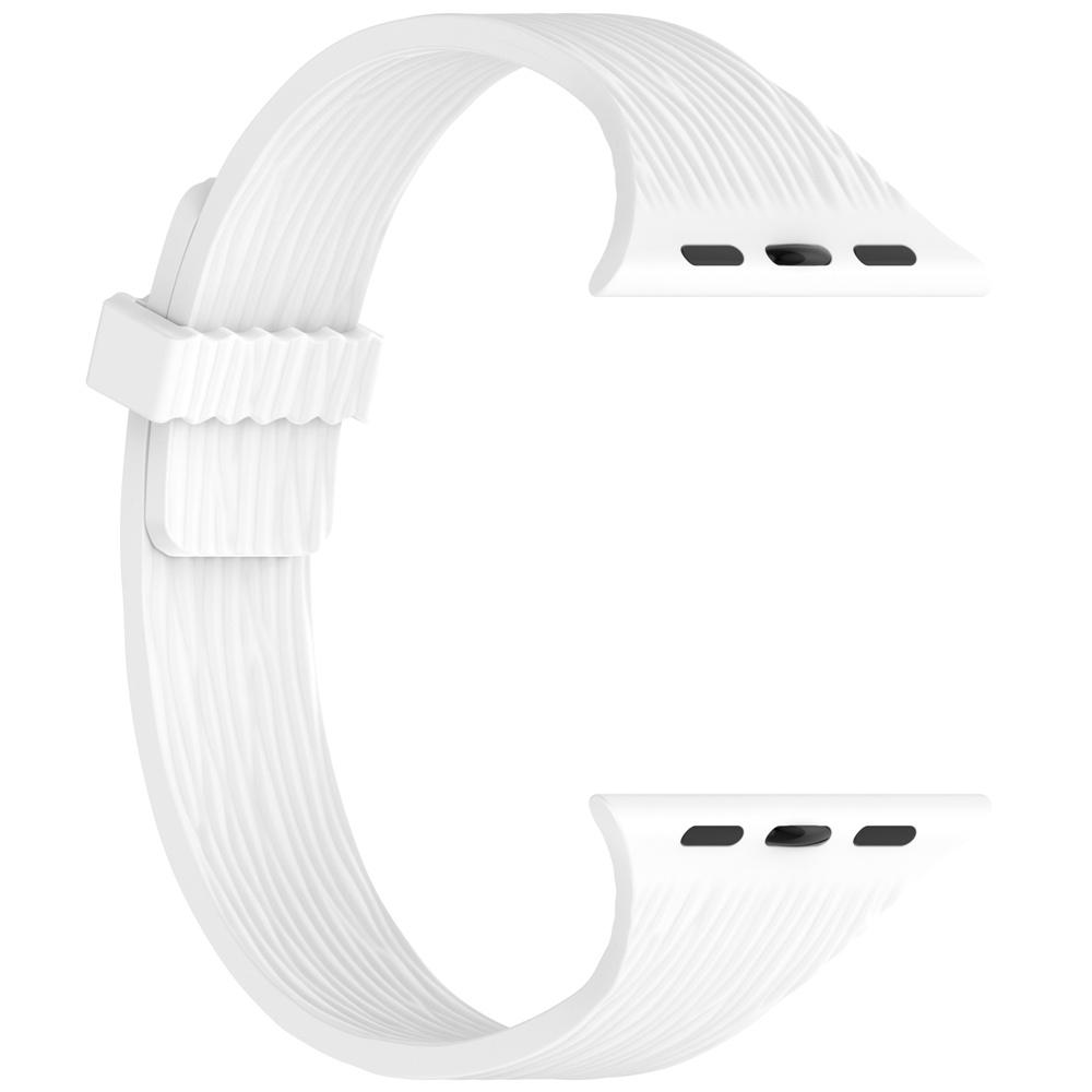 

magnetic Strap For Apple Watch Ultra 3 2 Bands 49mm 46mm 44mm 45mm 40mm 41mm 42mm Silicone Bracelet IWatch Series 11 10 9876 SE3 44/45/4649mm белый