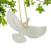 1pcs Peace Pigeon Ornaments Lifelike Friendship Pigeon Decorative Pendant Home Decoration Decor For Thanksgiving Christmas