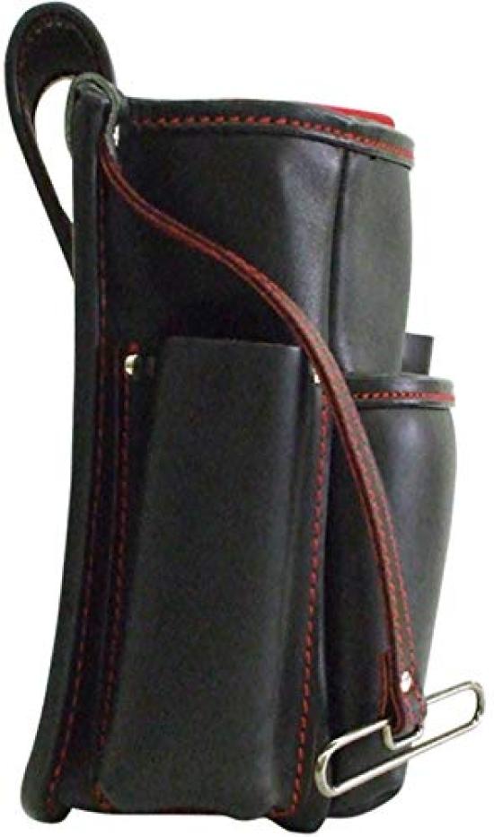 Marvel Waist Gear High Quality Electrician's Pocket, Type, Red, MDP-210HR