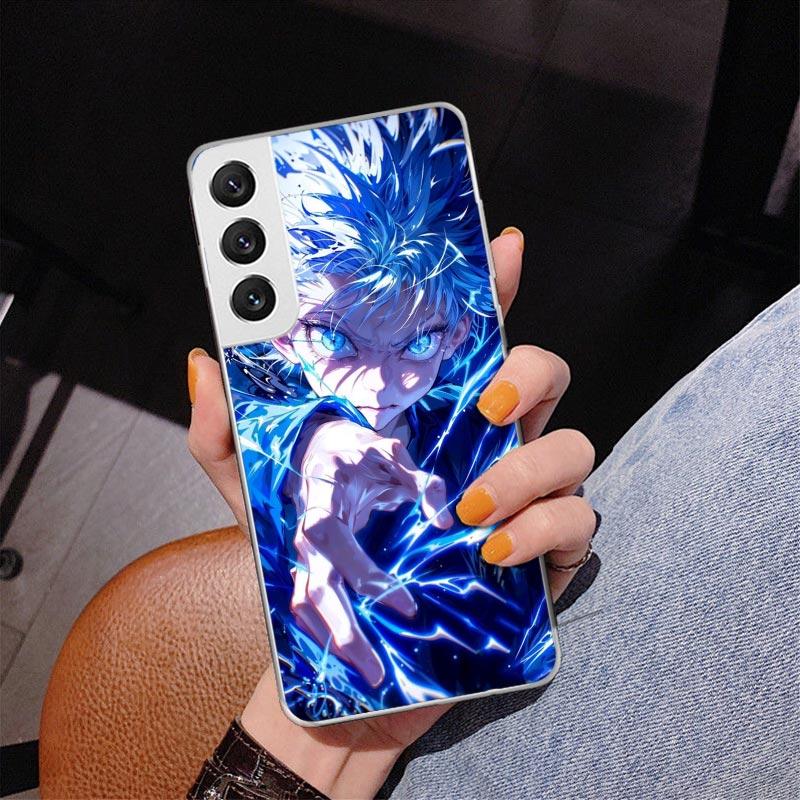 

Huner X-Hunters Killua Phnoe Case for Samsung Galaxy S26 S25 Edge S23 S24 Ultra S22 Plus S21 S20 FE Unique Cover Soft Coque Gala Samsung S25 Edge