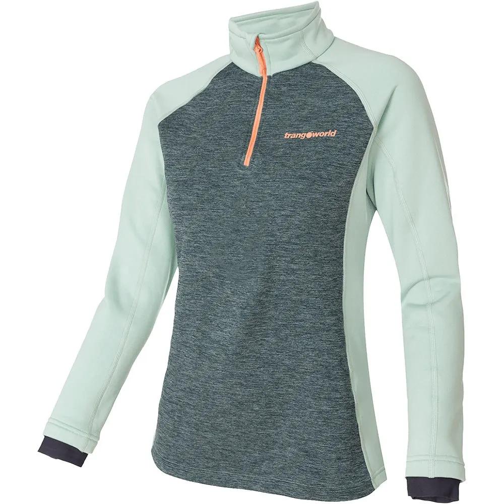 Trangoworld Fleece Pullover with Half Zip Palieres