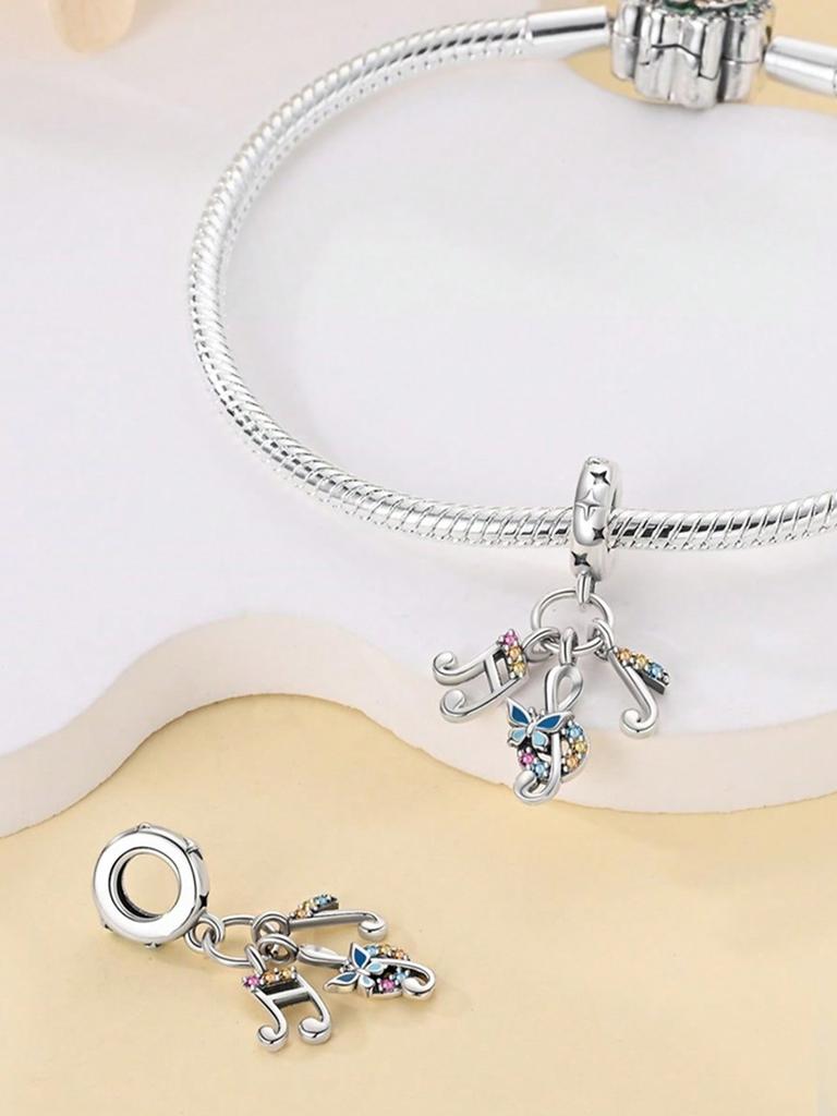 Charms Plata Music Cat Earphones Harp Beads Charm Copper Plated Fit Charms Original Bracelet For Jewelry Making Diy Charm