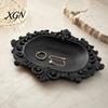 Versatile Storage Tray for Vanity Vintage Jewelry Tray, Decorative Trinket Dish Rings And Cosmetics, French Wedding Registry Style Elegant Organizer