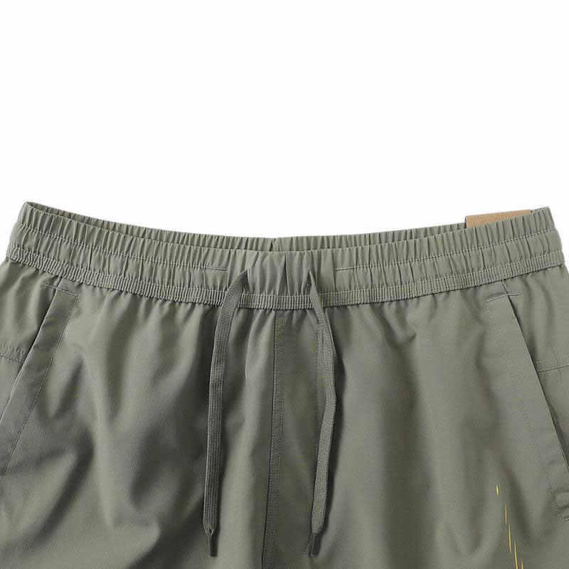 Nike Comfortable Sports Minimalist Lace-Up Three-Quarter Casual Shorts Men shorts Green HJ4046320
