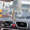 Rhinestone Bow Polymer Clay Rearview Mirror Ornament for Women
