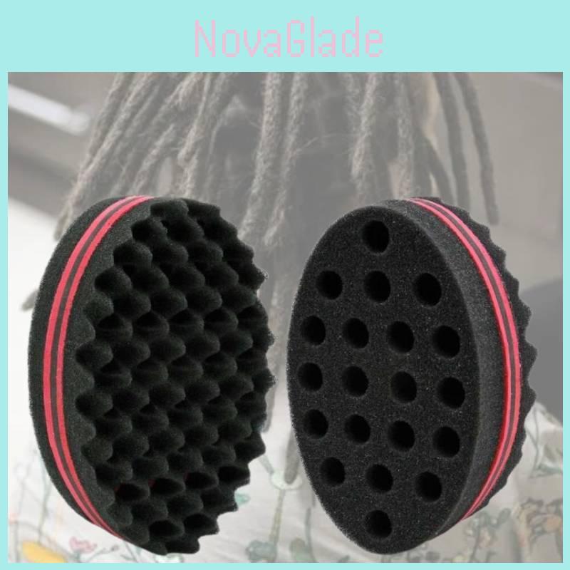Premium Oval Curling Sponge For Afro Curls Versatile Styling Tool 145x95x55mm